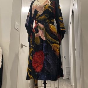 Vivienne Westwood tropical flower dress